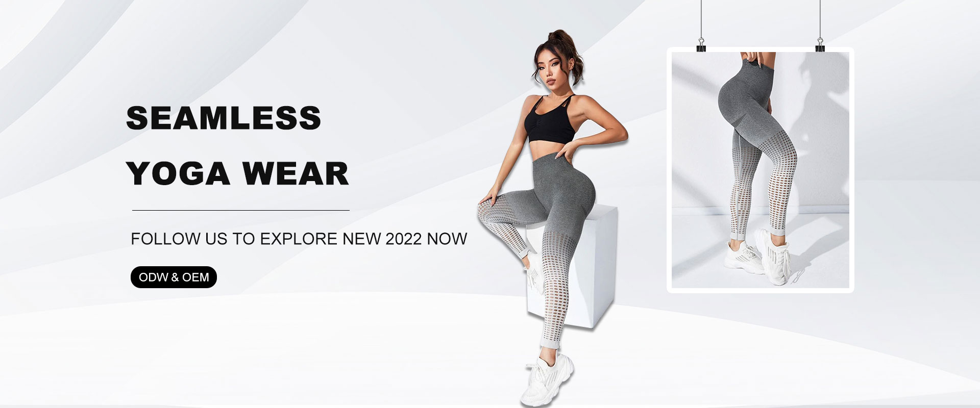Fábrica de ropa de yoga sin costuras de China