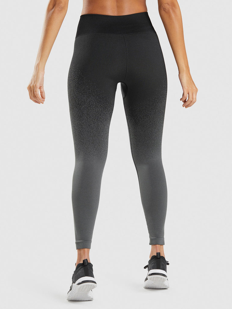 Leggings deportivos en tejido jacquard